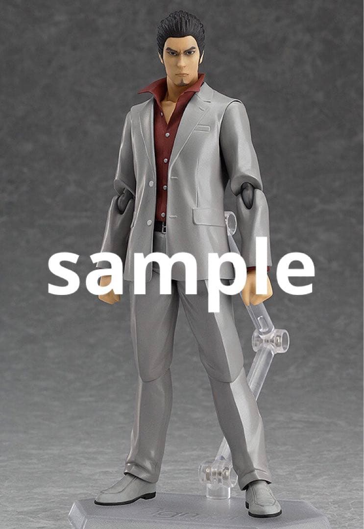 未開封★figma桐生&真島　龍が如く　SEGA 可動フィギュア　正規品