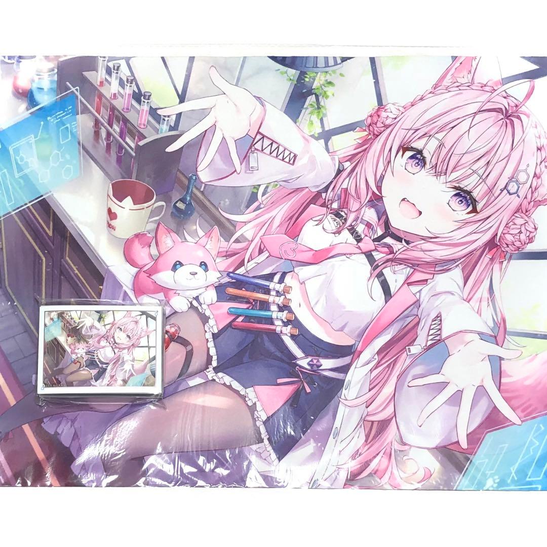 ホロライブ 博衣こより スリーブ プレイマット hololive 我美蘭 z_w