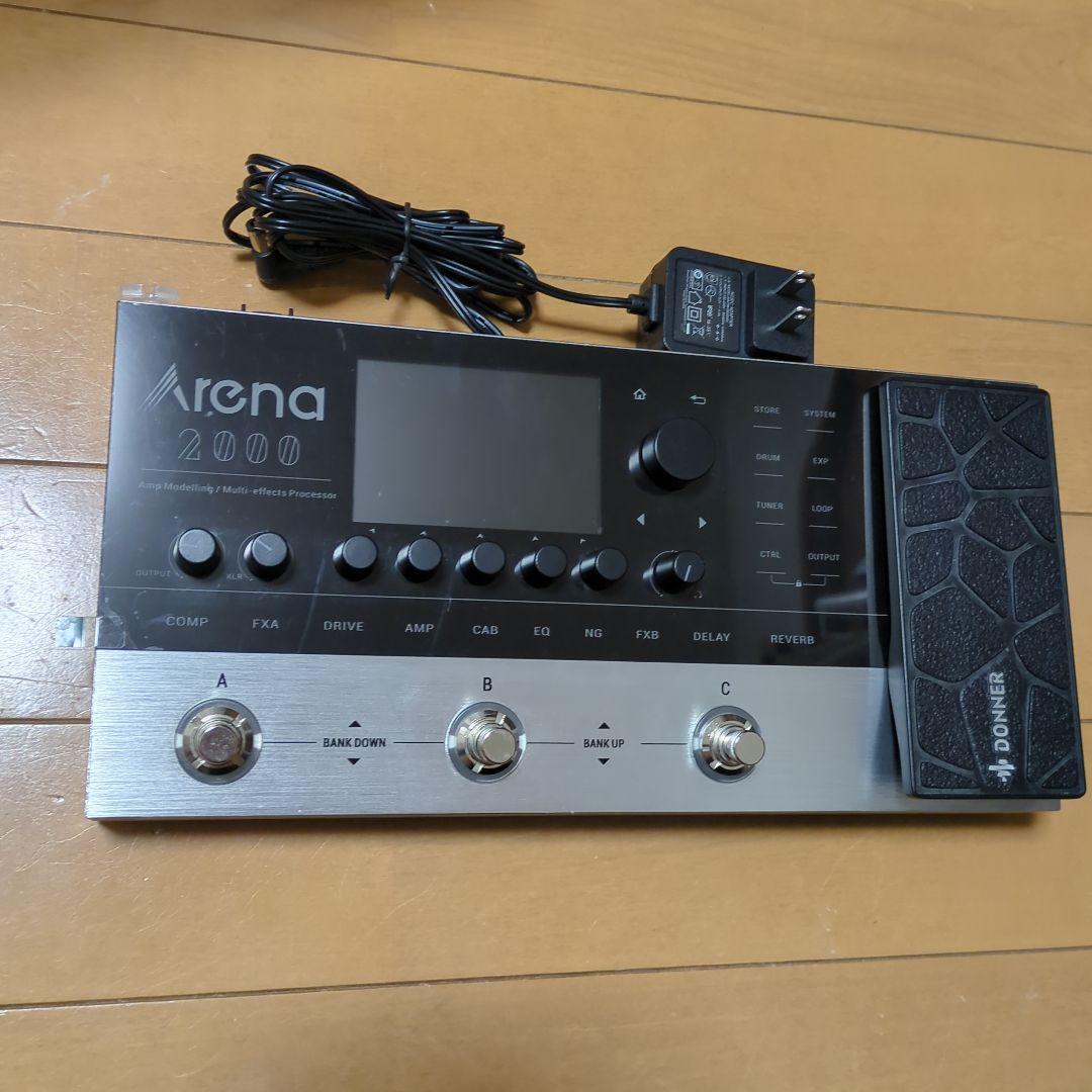 DONNER Arena 2000 マルチエフェクター　説明書付き