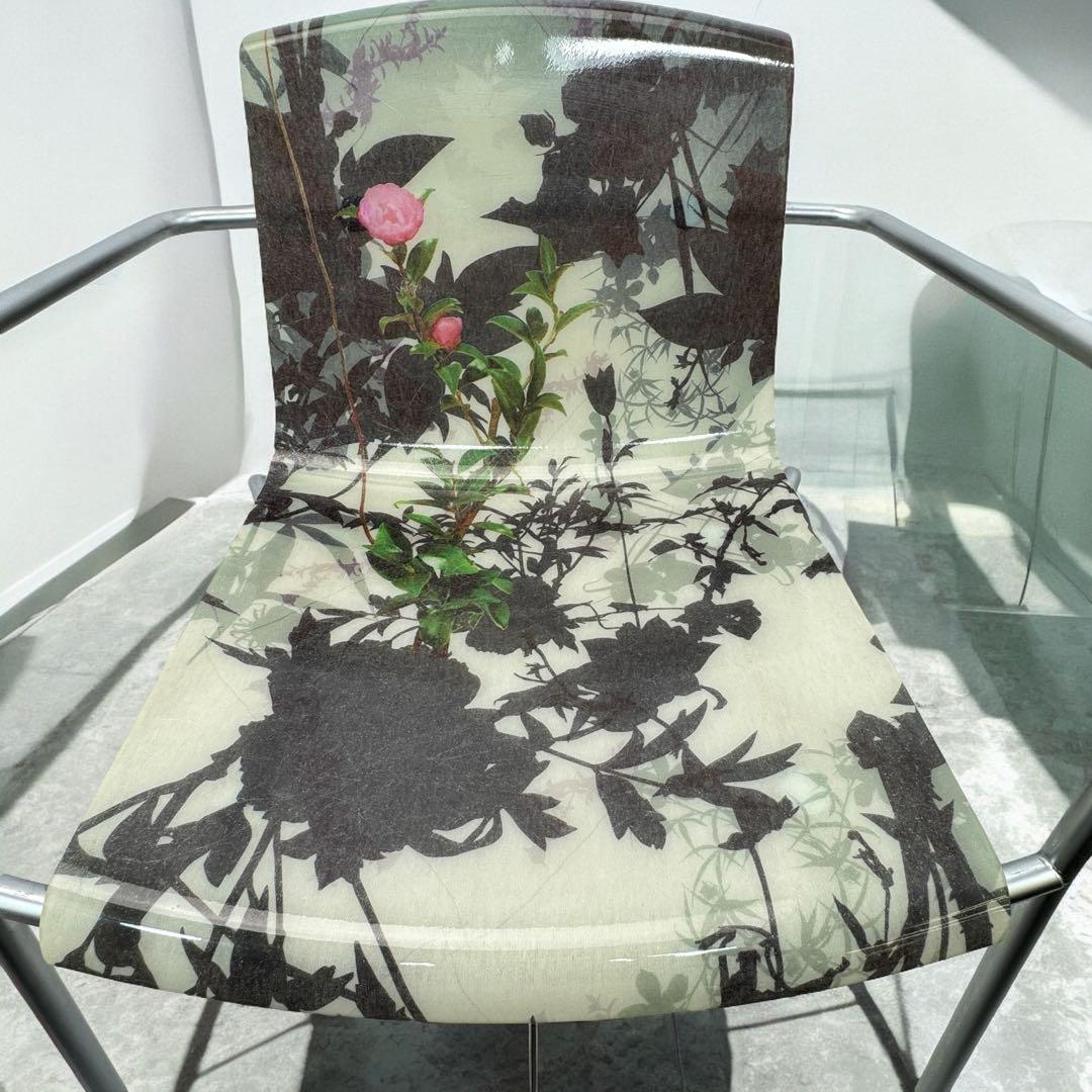 PIIROINEN ピロイネン マリメッコ 植物柄のモダンカウンターチェア