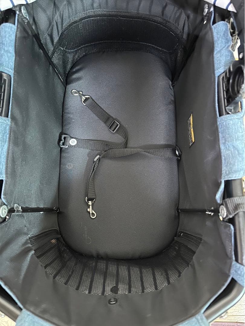 本日限定価格！！コンビ ミリミリEG Longペットカート デニムブルー