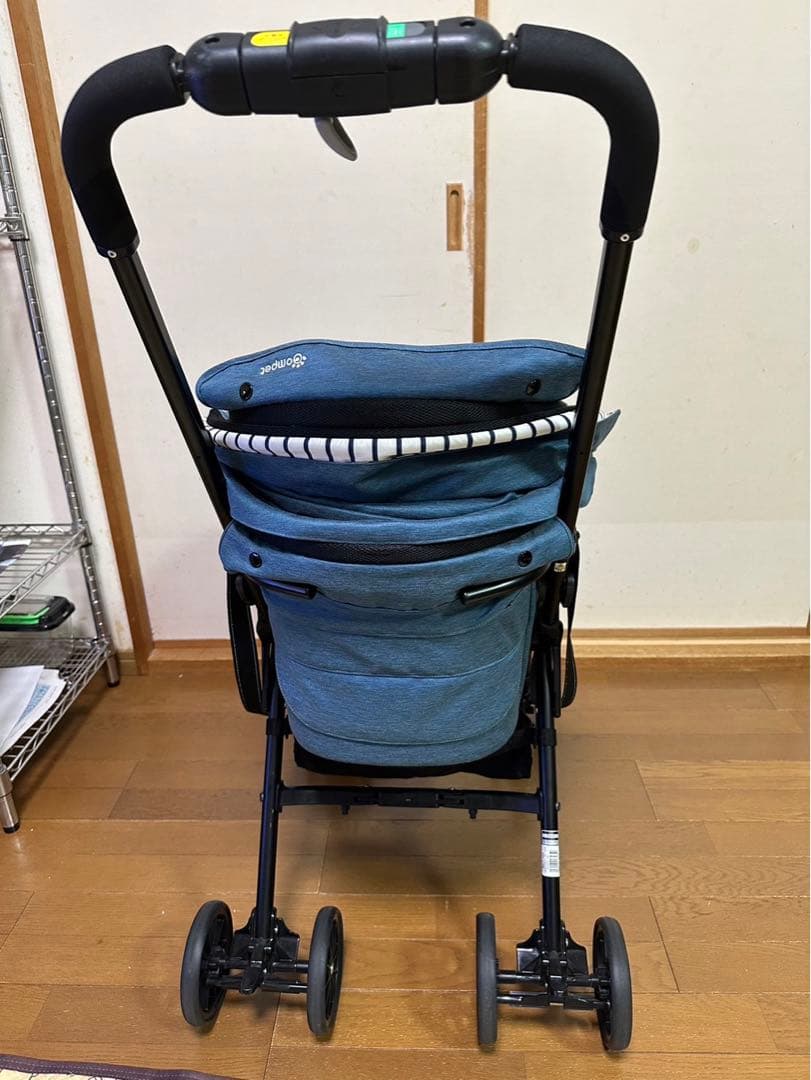 本日限定価格！！コンビ ミリミリEG Longペットカート デニムブルー