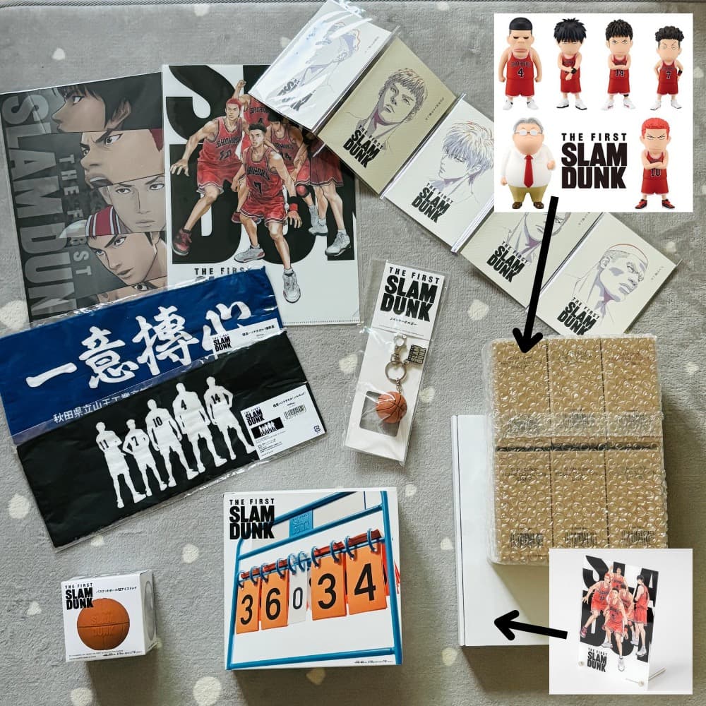 THE FIRST SLAM DUNK スラムダンク ザ 映画グッズまとめ