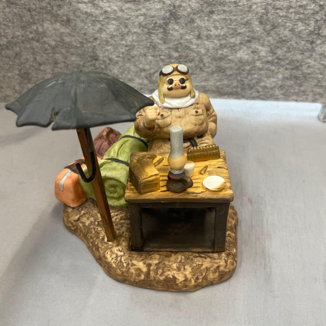 ジブリ　紅の豚　ポルコ·ロッソ オルゴール 陶器