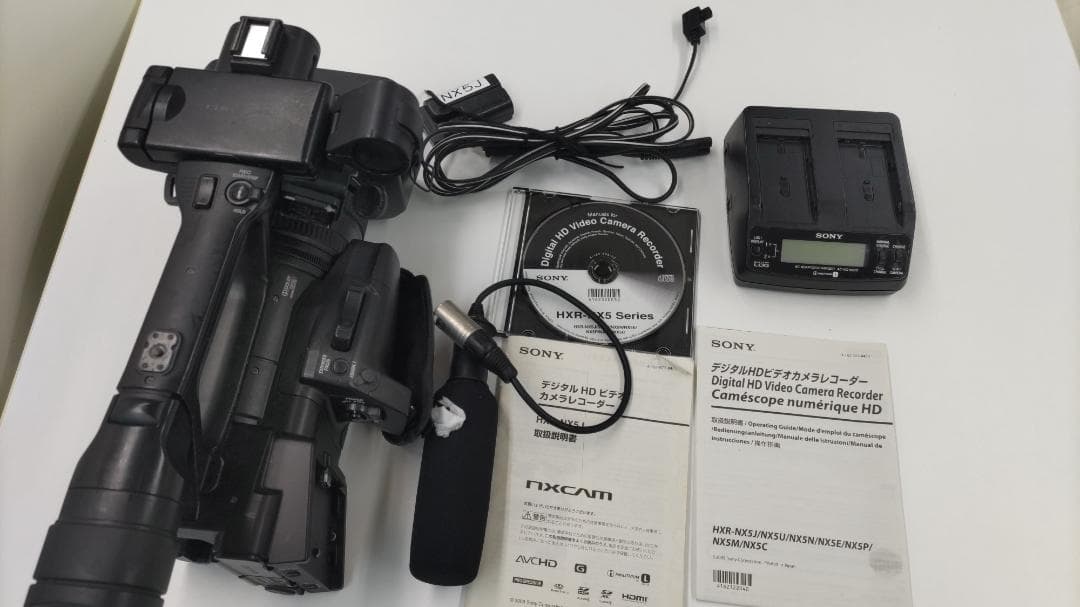 SONY 業務用ビデオカメラHXR-NX5J 本体【ジャンク】