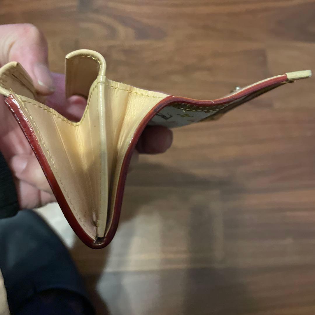 louis vuitton マルチカラー　小銭入れ　ミニ財布　ヴィトン