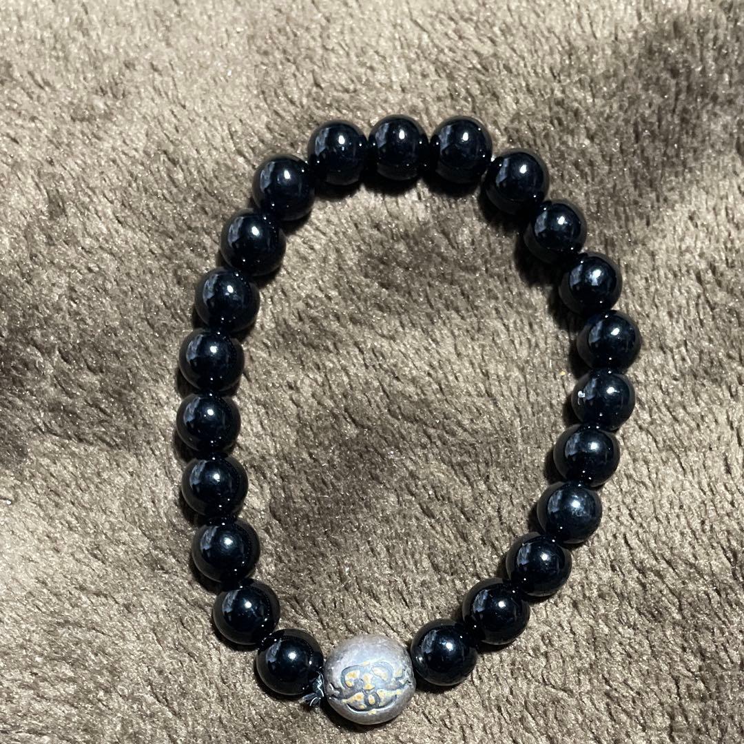 STUSSYxJAM  MADE ロゴ　ストーンシルバーブレスレット希少