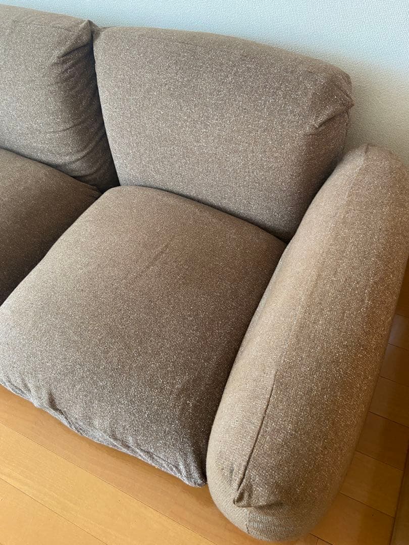 太郎と花子さま専用　arflex マレンコ ソファ 2シーター　ブラウン