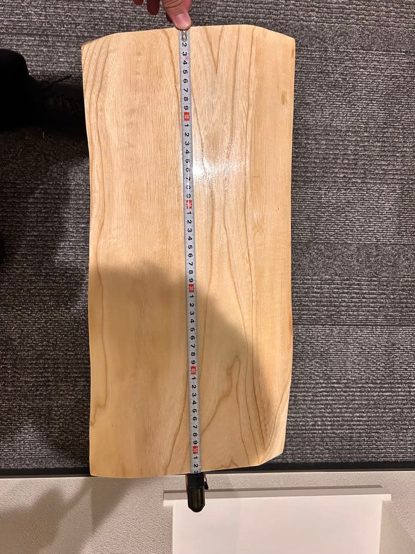 国産栓の木　折りたたみ机　一枚板　ハンドメイド