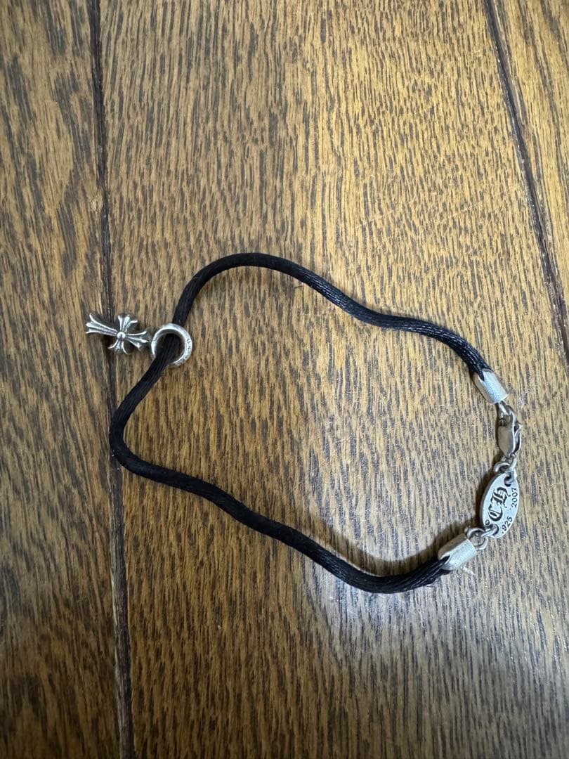 シルバー クロスチャーム ブレスレット