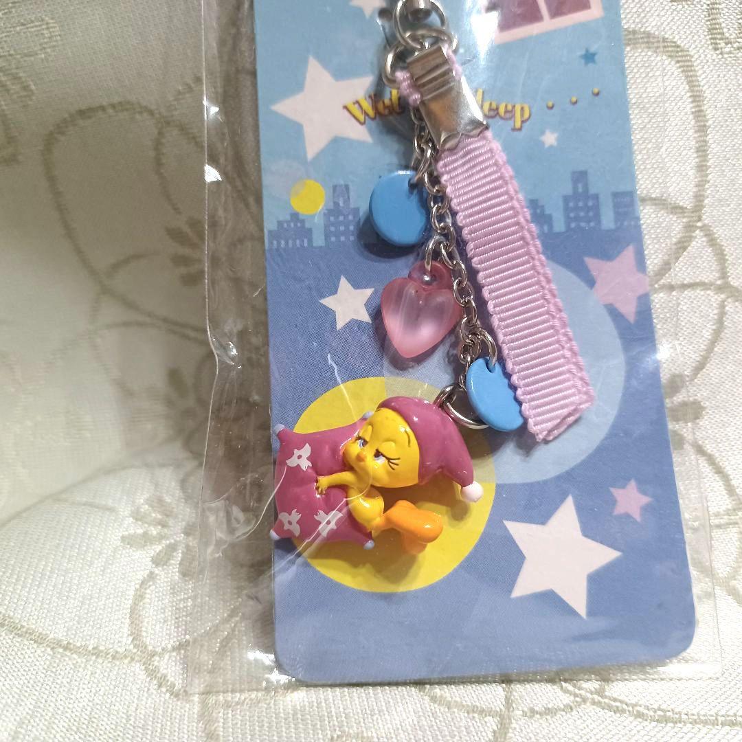 Tweety Friends トゥイーティー　マスコット付 携帯 ストラップ