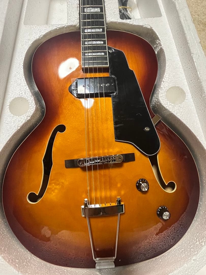 ギター GROTE Jazz Electric Guitar Semi-Hollow