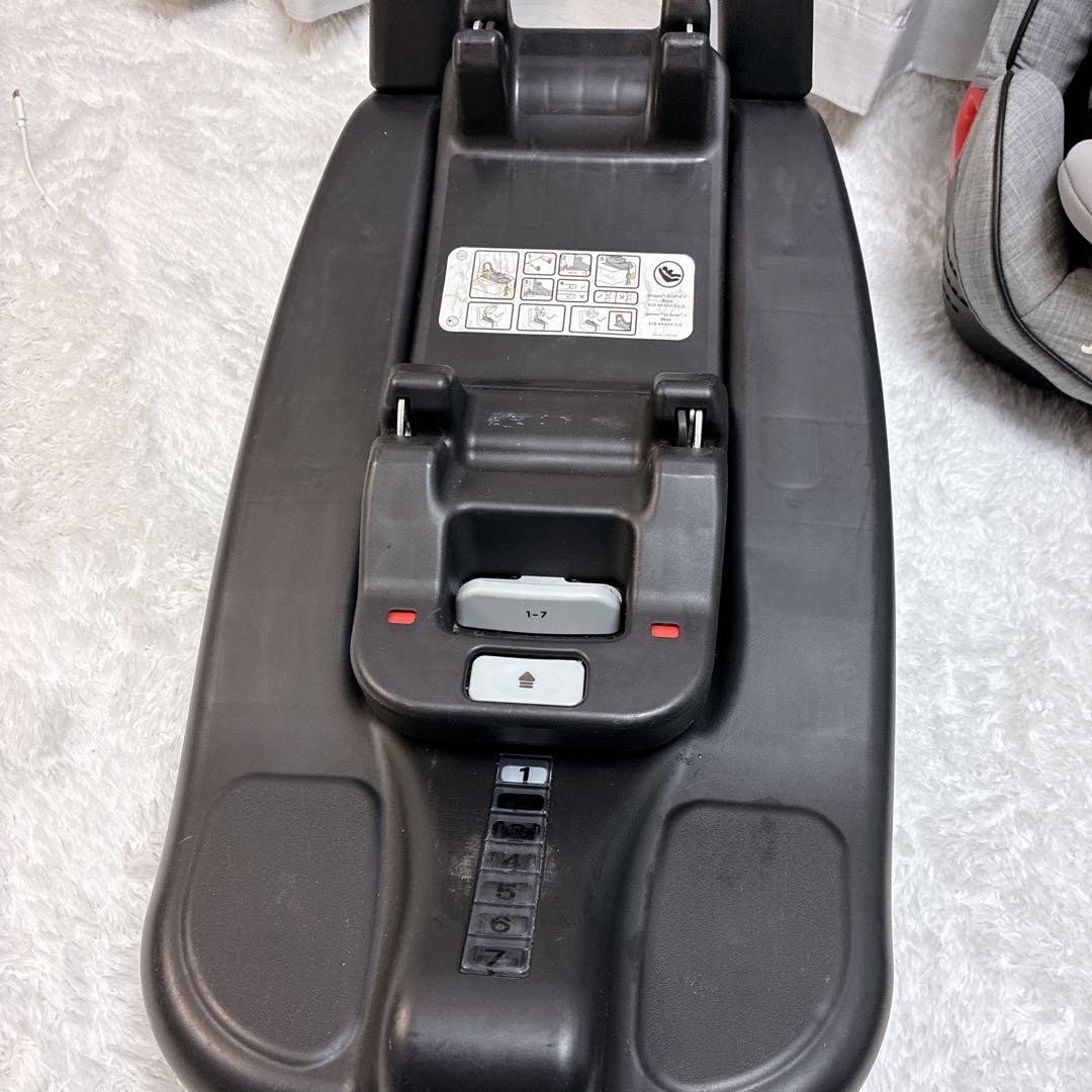 Joie チャイルドシート ステージスISOFIX キャノピー付 フォギーグレー