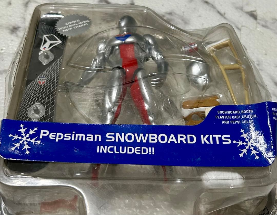 ペプシマン（ファースト） ウルトラフリーポーズフィギュア スノーボード