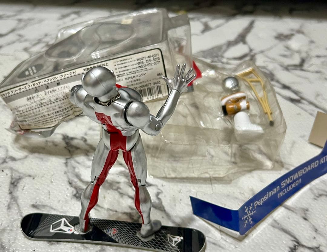 ペプシマン（ファースト） ウルトラフリーポーズフィギュア スノーボード