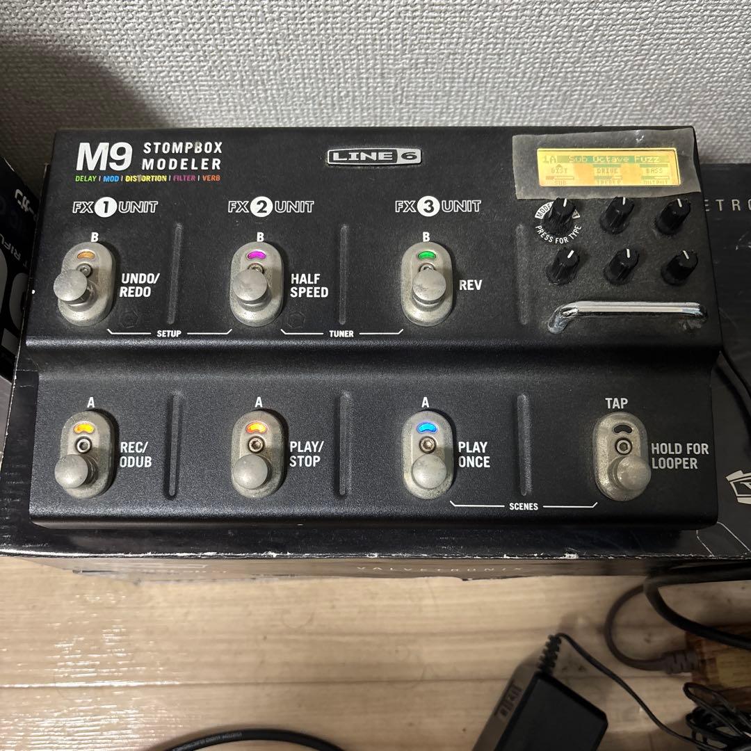 ギター LINE6 stompbox M9