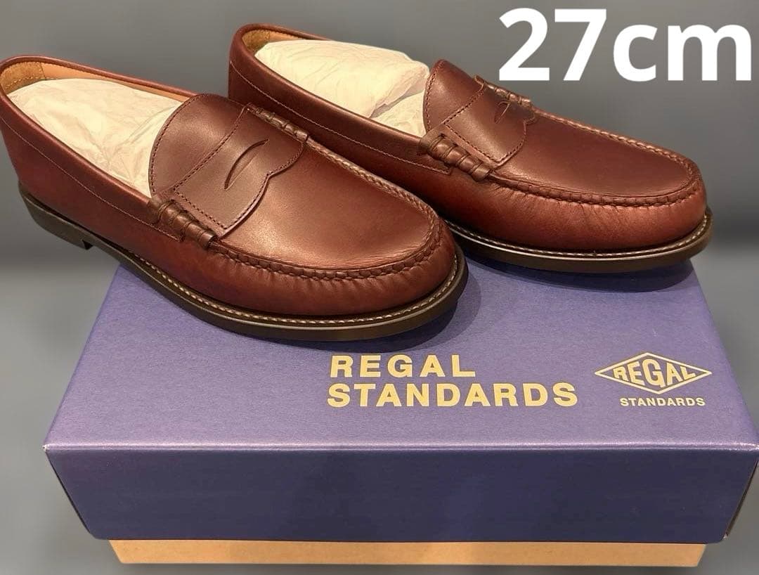 REGALリーガルスタンダード59KRバーガンディ ローファービジネスシューズ