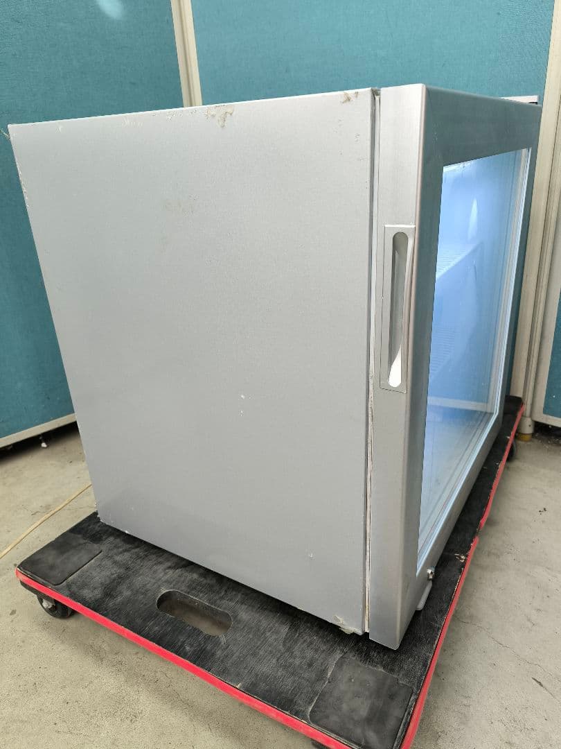 ディスプレイ冷凍庫 55L LEDライト ガラス扉 前開きフリーザー 　SD55