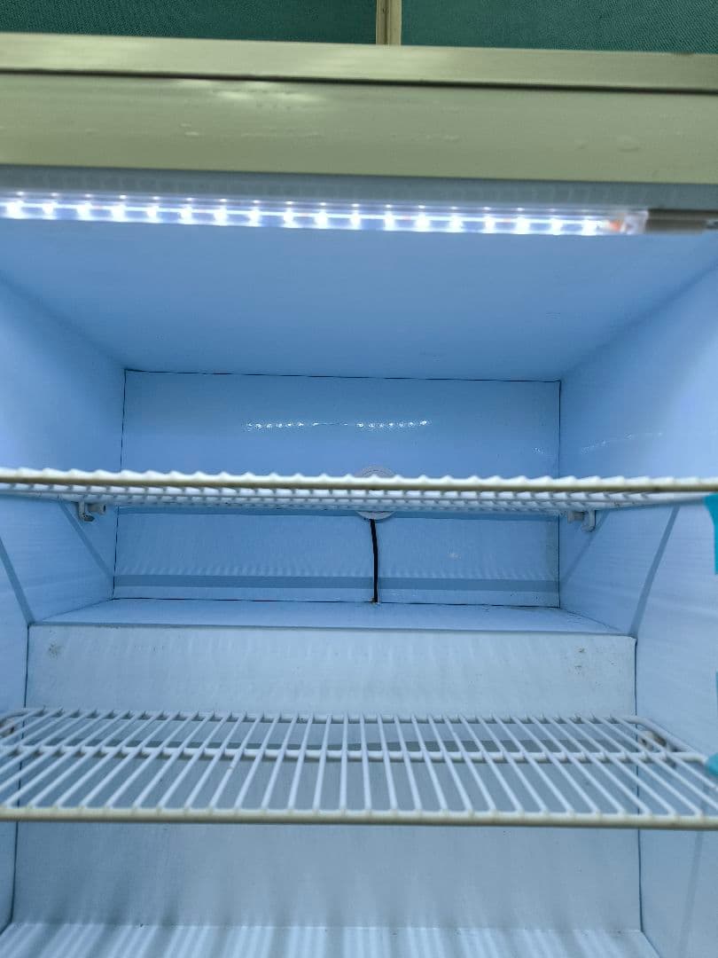 ディスプレイ冷凍庫 55L LEDライト ガラス扉 前開きフリーザー 　SD55