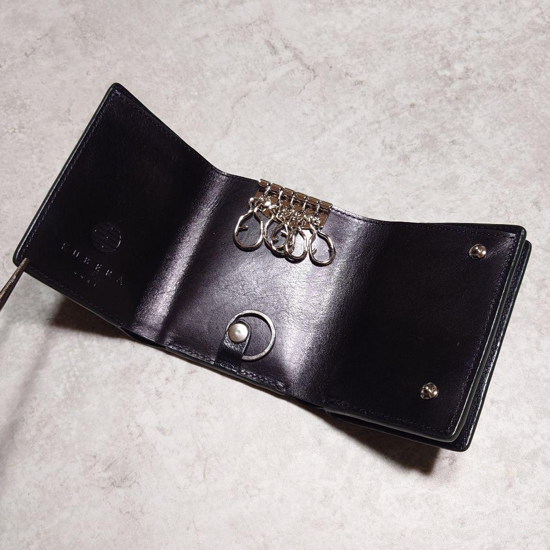 KUBERA 9981 三つ折り財布 コードバン キーケース