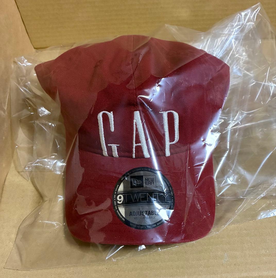 GAP NEWERA 限定 コラボ ロゴ ベースボールキャップ
