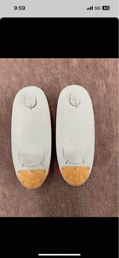 子供用着物 赤と白の花柄セット