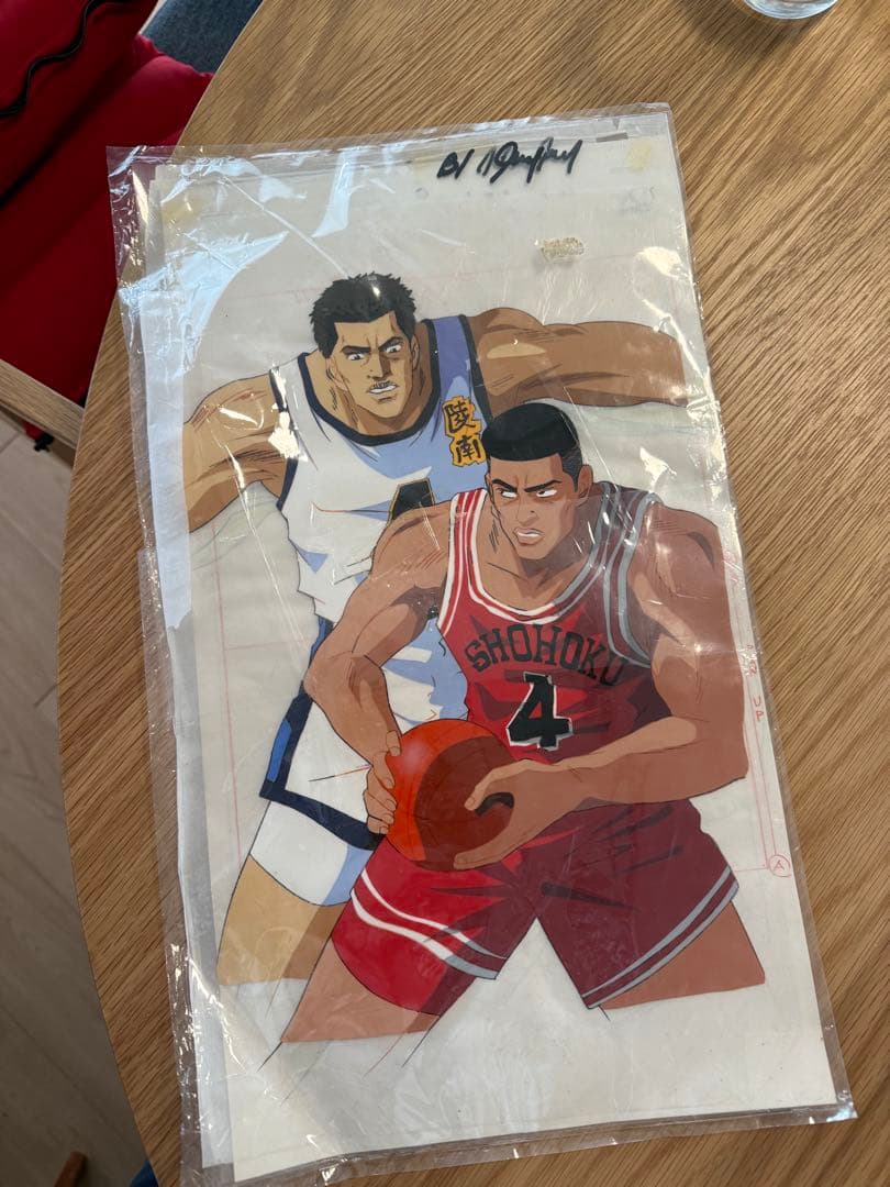 メ*ロ様 【本物セル画】スラムダンク　アニメ制作使用 セル画＋原画セット