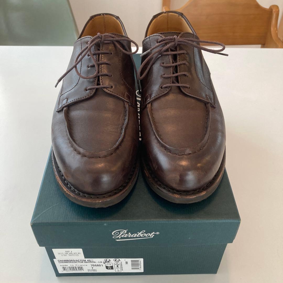 靴 Paraboot Chambord/Actem 45 cafe