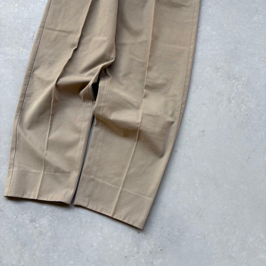 90s GIORGIO ARMANI スラックス　チノパン　ワイド　イタリア製