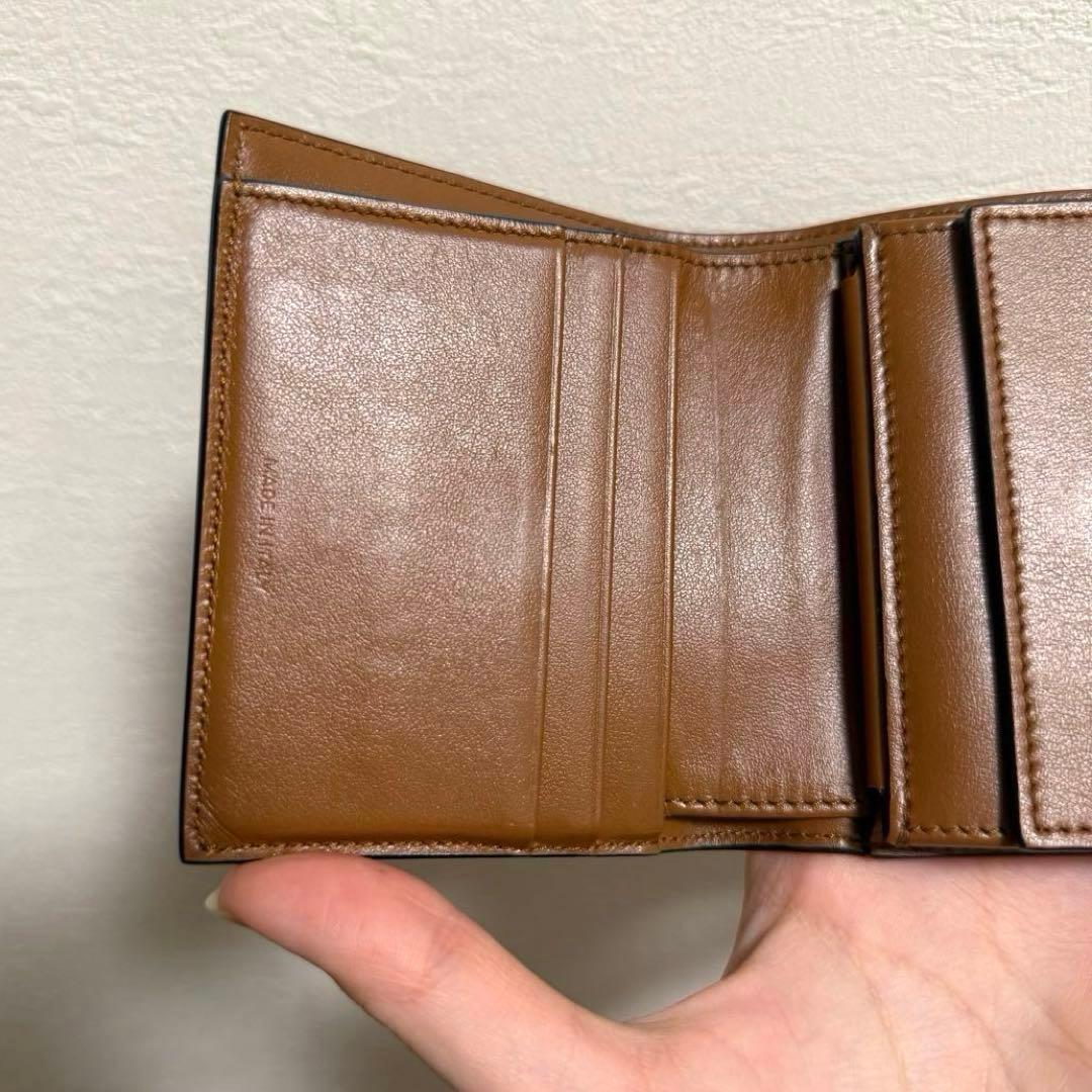 【美品】CELINE 三つ折り財布 トリオンフ