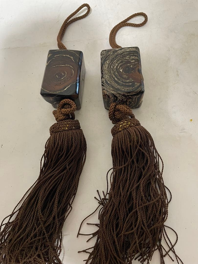 希少　深海松　青珊瑚　風鎮