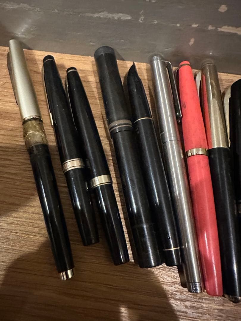 万年筆　まとめ　33本　ペン先金製　モンブラン等