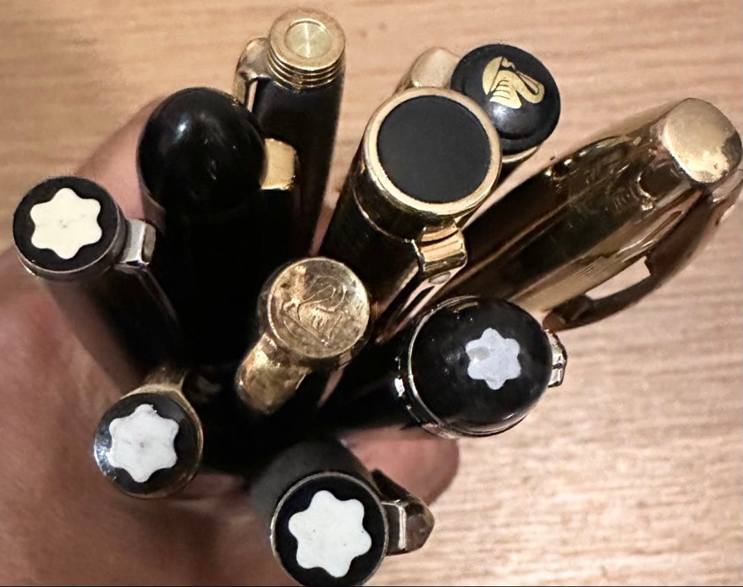 万年筆　まとめ　33本　ペン先金製　モンブラン等