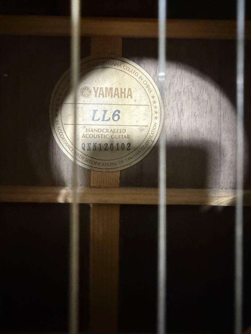 YAMAHA LL6 アコースティックギター