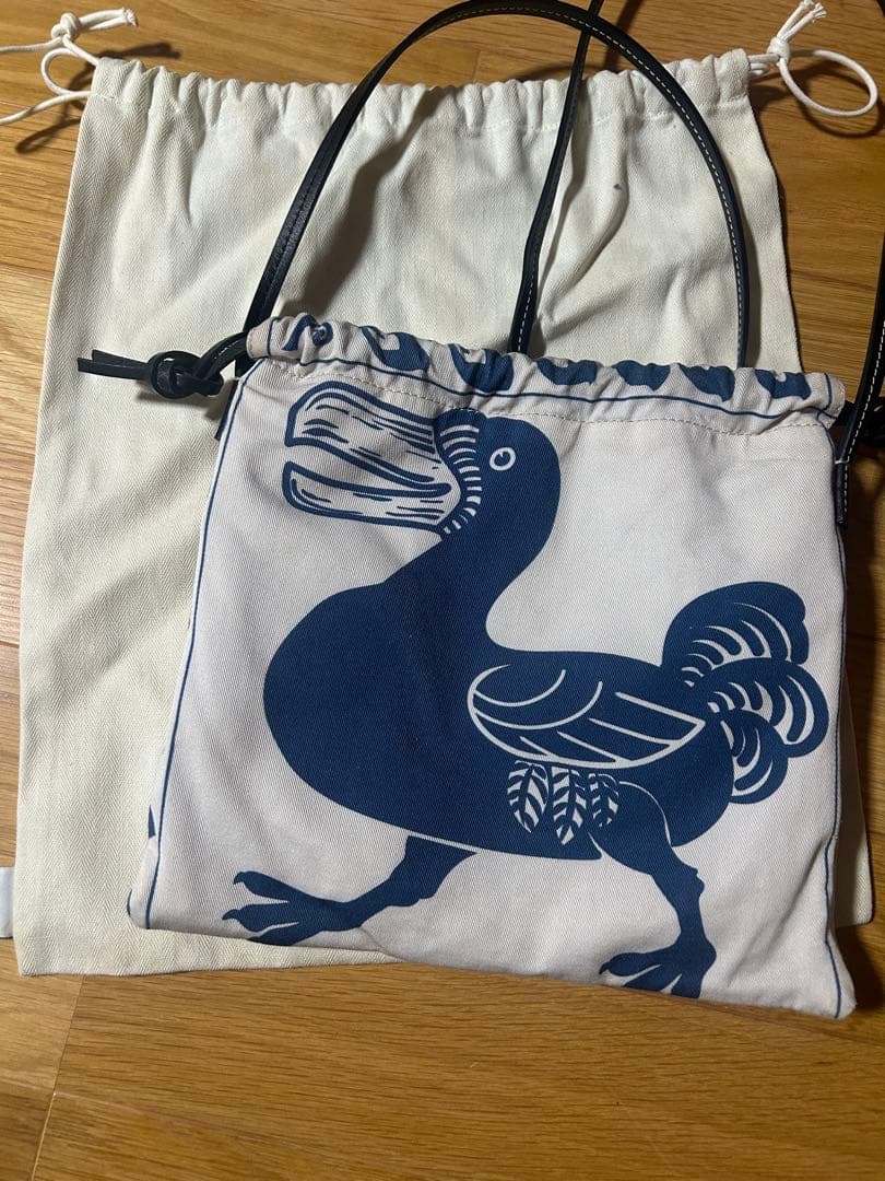 ロエベ　LOEWE 巾着ショルダーバッグ　ドードー