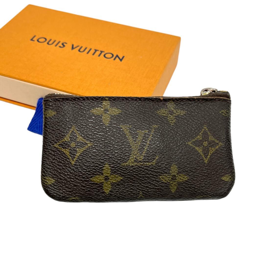 良品 ルイヴィトン モノグラム ケース ポシェットクレ M62650