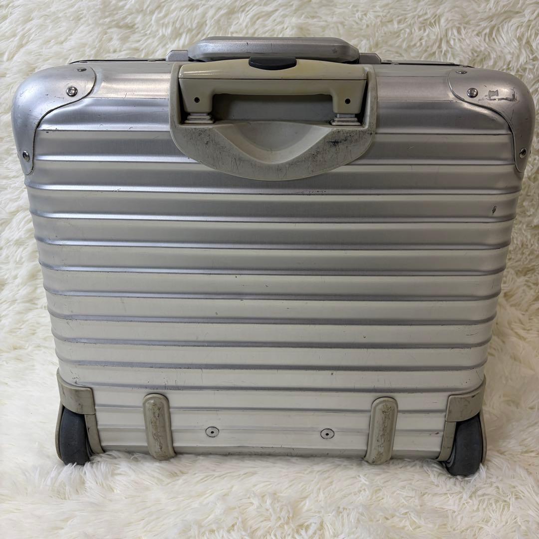 RIMOWA ルフトハンザ 28L 2輪 機内持込可 ビジネストロリー アルミ