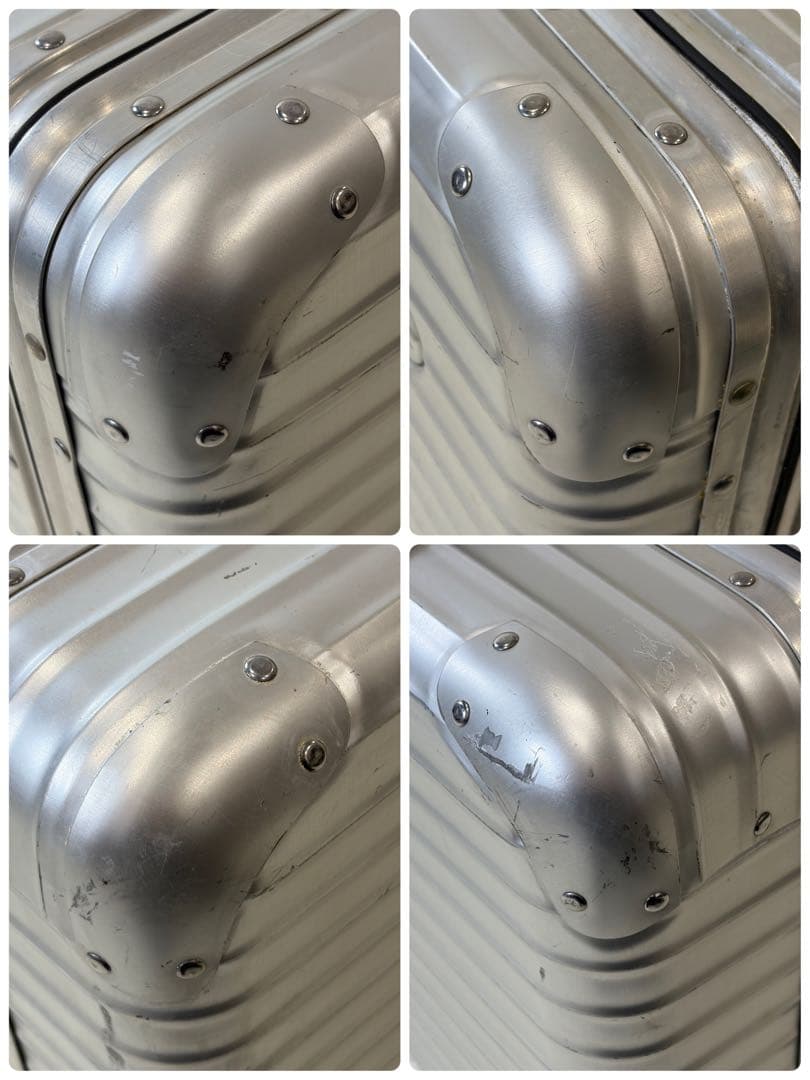 RIMOWA ルフトハンザ 28L 2輪 機内持込可 ビジネストロリー アルミ