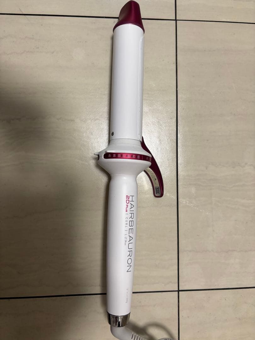 HAIRBEAURON 2D Plus カールヘアアイロン 34mm