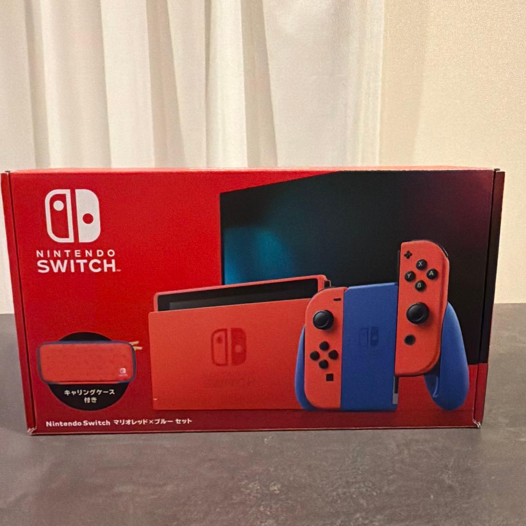 Nintendo Switch マリオレッド×ブルーセット