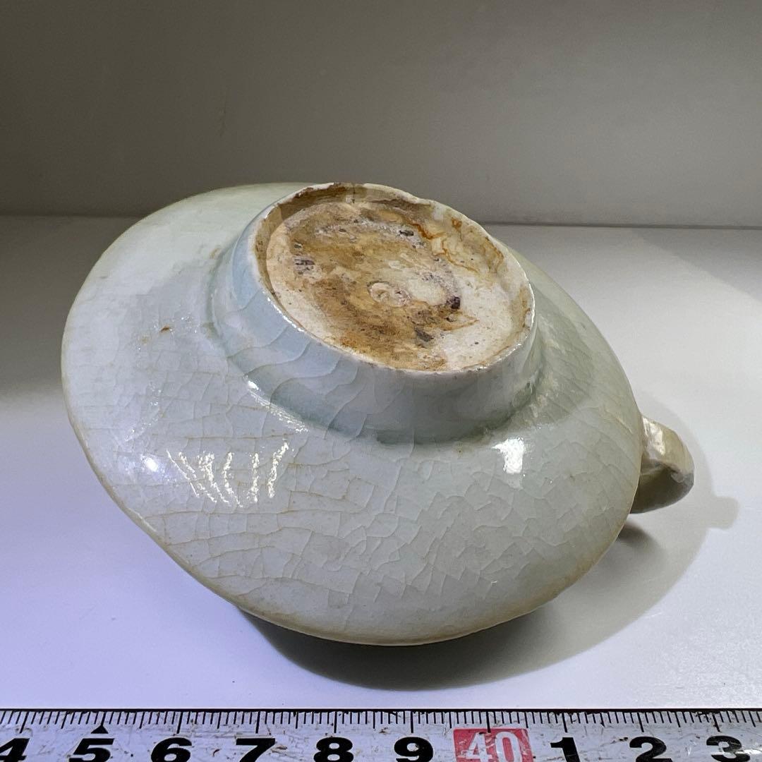 中国宋時代　影青急須型水滴　幅約12㎝　東Y7-0715⭐︎2F タエサ