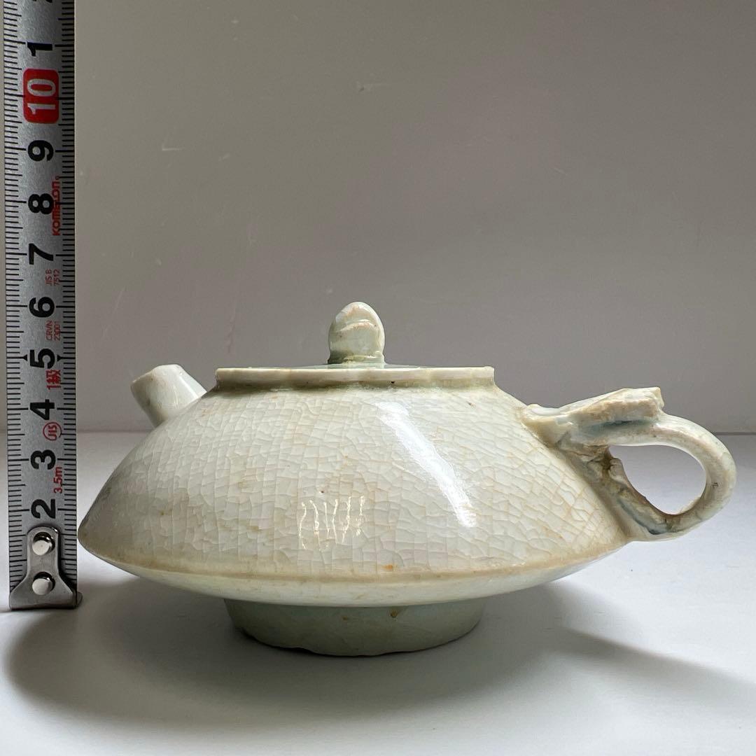 中国宋時代　影青急須型水滴　幅約12㎝　東Y7-0715⭐︎2F タエサ
