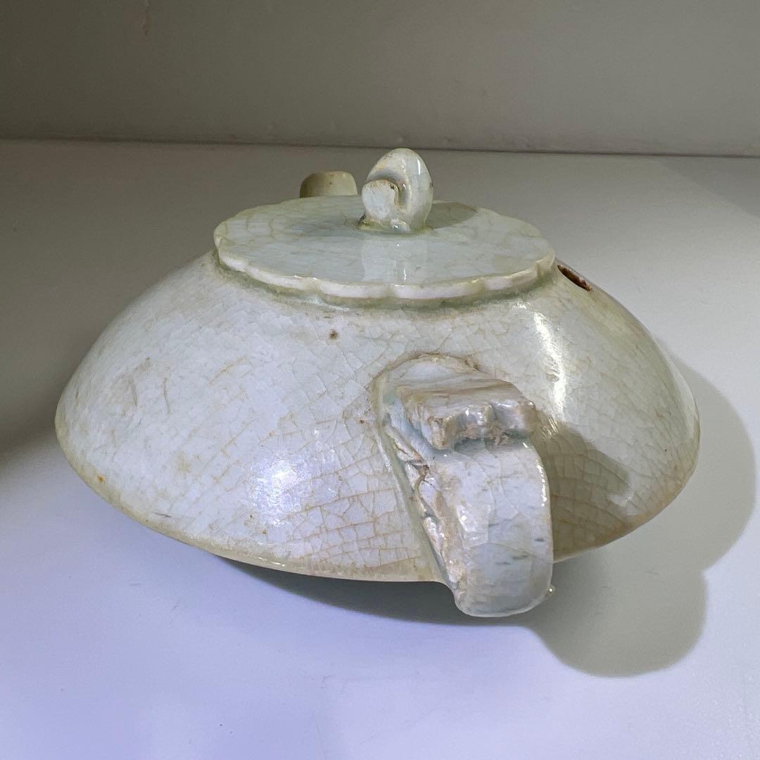 中国宋時代　影青急須型水滴　幅約12㎝　東Y7-0715⭐︎2F タエサ