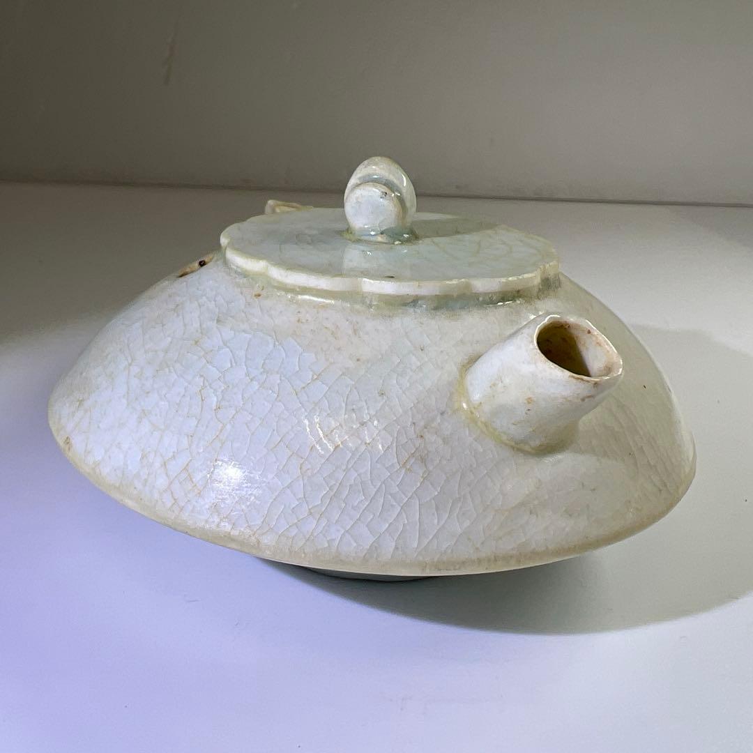 中国宋時代　影青急須型水滴　幅約12㎝　東Y7-0715⭐︎2F タエサ