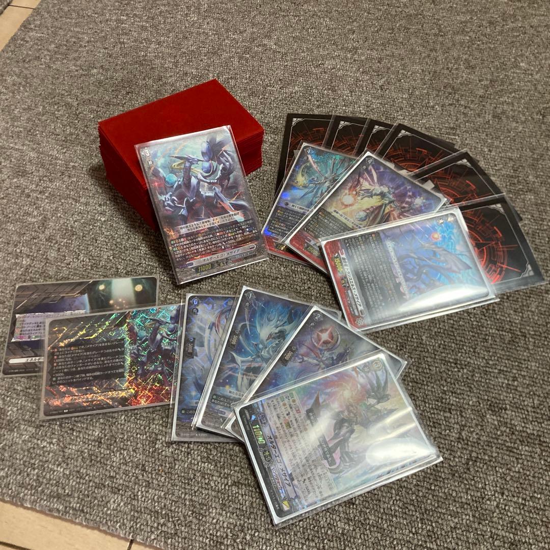 ヴァンガード　メサイア　Dスタン　デッキ スリーブ付き　メイティーナ　TDR