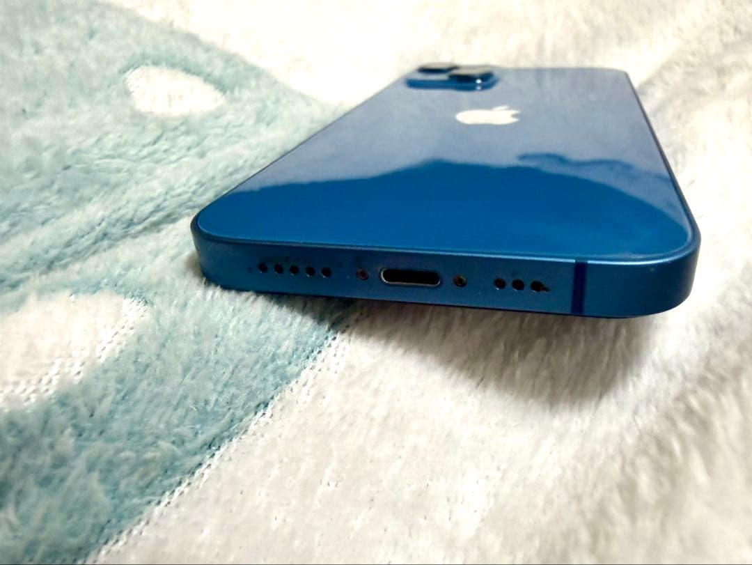 【美品】iPhone13本体 ブルー 128GB バッテリー91% SIMフリー