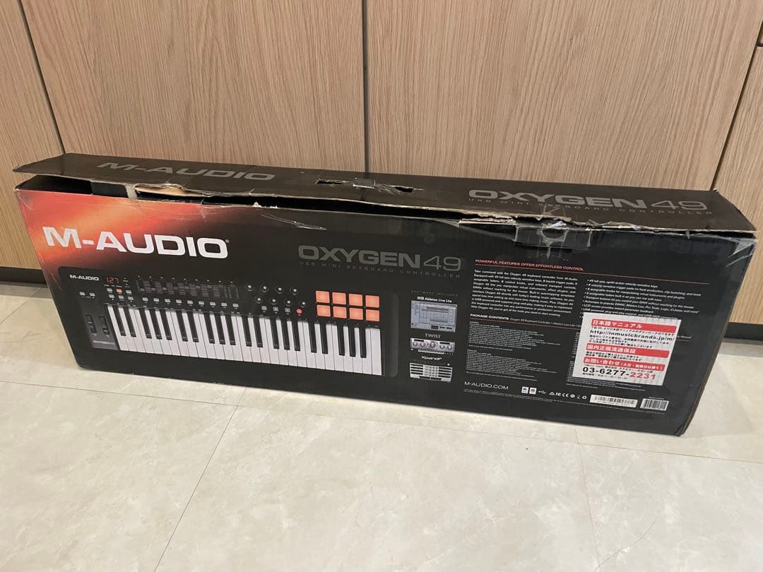 美品M-Audio Oxygen 49 MIDIキーボード