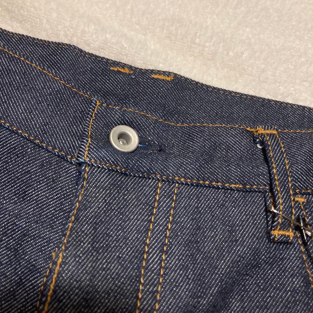 新品タグ付き　ato アトウ　ストレッチデニム　サルエルパンツ　46 ネイビー