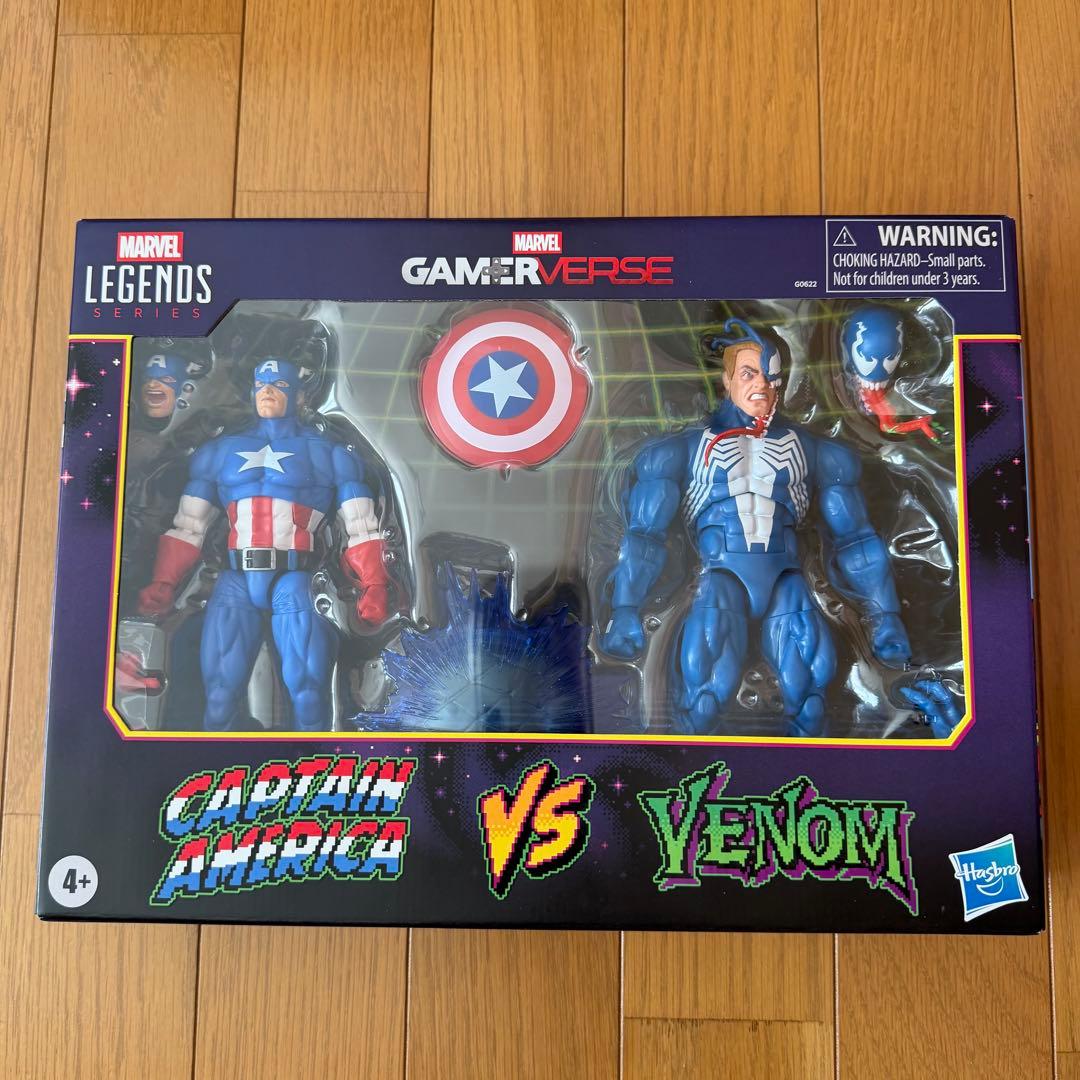 マーベルレジェンド キャプテンアメリカ vs ヴェノム ゲーマーバース 未開封