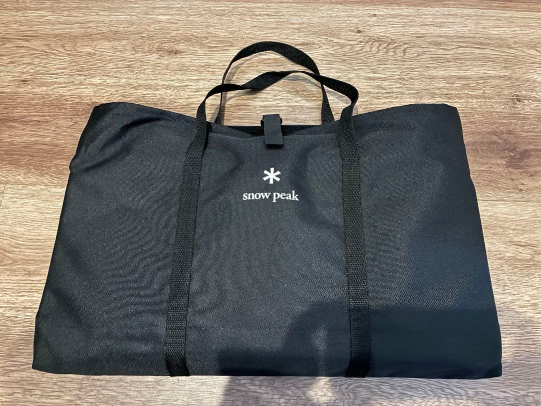 スノーピーク 焚火台SR、焼アミステンレスハーフ Pro.付き